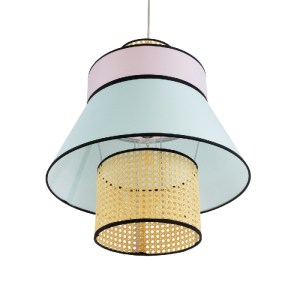 glo-01920-01920_6 GLOBOSTAR® SAIGE 01920 BOHO ΚΡΕΜΑΣΤΟ ΦΩΤΙΣΤΙΚΟ ΠΛΕΓΜΑ ΜΟΝΟΦΩΤΟ 1 X E27 IP20 ΜΠΕΖ ΞΥΛΟ ΜΕ Π