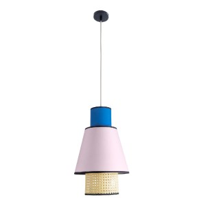 glo-01921-01921_4 GLOBOSTAR® SAIGE 01921 BOHO ΚΡΕΜΑΣΤΟ ΦΩΤΙΣΤΙΚΟ ΠΛΕΓΜΑ ΜΟΝΟΦΩΤΟ 1 X E27 IP20 ΜΠΕΖ ΞΥΛΟ ΜΕ Μ