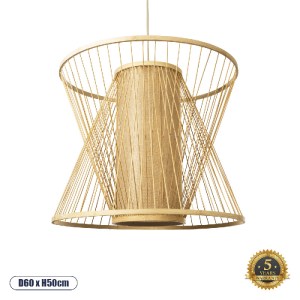 glo-01925-01925_00 GLOBOSTAR® HIBISCUS 01925 BOHO ΚΡΕΜΑΣΤΟ ΦΩΤΙΣΤΙΚΟ ΟΡΟΦΗΣ ΜΕ ΝΤΟΥΙ 1 X E27 AC 220-240V IP20