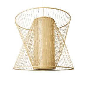 glo-01926-01926_2 GLOBOSTAR® HIBISCUS 01926 BOHO ΚΡΕΜΑΣΤΟ ΦΩΤΙΣΤΙΚΟ ΠΛΕΓΜΑ ΜΟΝΟΦΩΤΟ 1 X E27 IP20 ΜΠΕΖ ΞΥΛΟ -