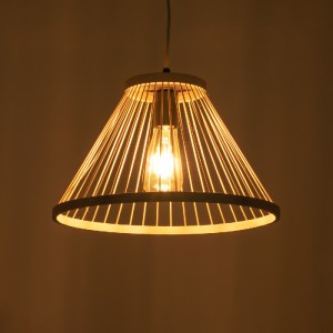 glo-01930-01930_3 GLOBOSTAR® TYGEE 01930 BOHO ΚΡΕΜΑΣΤΟ ΦΩΤΙΣΤΙΚΟ ΠΛΕΓΜΑ ΜΟΝΟΦΩΤΟ 1 X E27 IP20 ΜΠΕΖ ΞΥΛΟ - Μ3