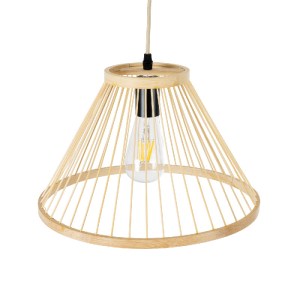 glo-01930-01930_7 GLOBOSTAR® TYGEE 01930 BOHO ΚΡΕΜΑΣΤΟ ΦΩΤΙΣΤΙΚΟ ΠΛΕΓΜΑ ΜΟΝΟΦΩΤΟ 1 X E27 IP20 ΜΠΕΖ ΞΥΛΟ - Μ3