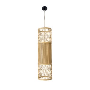 glo-01933-01933_3 GLOBOSTAR® HIBISCUS 01933 BOHO ΚΡΕΜΑΣΤΟ ΦΩΤΙΣΤΙΚΟ ΠΛΕΓΜΑ ΜΟΝΟΦΩΤΟ 1 X E27 IP20 ΜΠΕΖ ΞΥΛΟ -