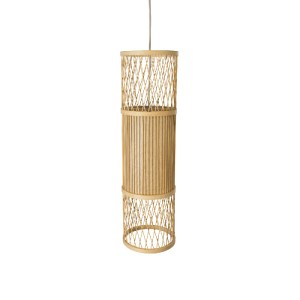 glo-01933-01933_6 GLOBOSTAR® HIBISCUS 01933 BOHO ΚΡΕΜΑΣΤΟ ΦΩΤΙΣΤΙΚΟ ΠΛΕΓΜΑ ΜΟΝΟΦΩΤΟ 1 X E27 IP20 ΜΠΕΖ ΞΥΛΟ -