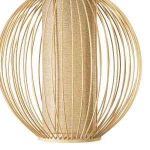 glo-01934-01934_7 GLOBOSTAR® HIBISCUS 01934 BOHO ΚΡΕΜΑΣΤΟ ΦΩΤΙΣΤΙΚΟ ΠΛΕΓΜΑ ΜΟΝΟΦΩΤΟ 1 X E27 IP20 ΜΠΕΖ ΞΥΛΟ -