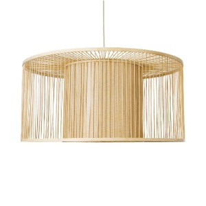 glo-01936-01936_4 GLOBOSTAR® HIBISCUS 01936 BOHO ΚΡΕΜΑΣΤΟ ΦΩΤΙΣΤΙΚΟ ΠΛΕΓΜΑ ΜΟΝΟΦΩΤΟ 1 X E27 IP20 ΜΠΕΖ ΞΥΛΟ -