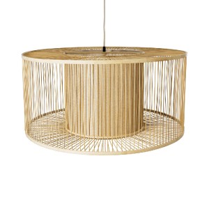 glo-01936-01936_6 GLOBOSTAR® HIBISCUS 01936 BOHO ΚΡΕΜΑΣΤΟ ΦΩΤΙΣΤΙΚΟ ΠΛΕΓΜΑ ΜΟΝΟΦΩΤΟ 1 X E27 IP20 ΜΠΕΖ ΞΥΛΟ -