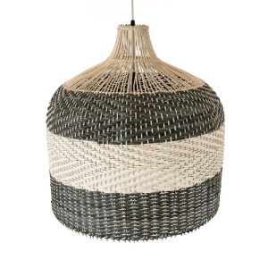 glo-01945-01945_7 GLOBOSTAR® BARBADOS 01945 BOHO ΚΡΕΜΑΣΤΟ ΦΩΤΙΣΤΙΚΟ ΚΑΜΠΑΝΑ ΜΟΝΟΦΩΤΟ 1 X E27 IP20 ΜΠΕΖ & ΧΑΚ