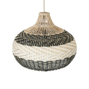 glo-01946-01946_7 GLOBOSTAR® BARBADOS 01946 BOHO ΚΡΕΜΑΣΤΟ ΦΩΤΙΣΤΙΚΟ ΚΑΜΠΑΝΑ ΜΟΝΟΦΩΤΟ 1 X E27 IP20 ΜΠΕΖ & ΧΑΚ