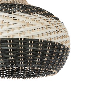 glo-01946-01946_8 GLOBOSTAR® BARBADOS 01946 BOHO ΚΡΕΜΑΣΤΟ ΦΩΤΙΣΤΙΚΟ ΚΑΜΠΑΝΑ ΜΟΝΟΦΩΤΟ 1 X E27 IP20 ΜΠΕΖ & ΧΑΚ