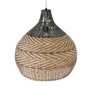 glo-01949-01949_7 GLOBOSTAR® SEYCHELLES 01949 BOHO ΚΡΕΜΑΣΤΟ ΦΩΤΙΣΤΙΚΟ ΚΑΜΠΑΝΑ ΜΟΝΟΦΩΤΟ 1 X E27 IP20 ΜΠΕΖ, ΚΑ