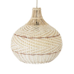 glo-01950-01950_7 GLOBOSTAR® SANTACRUZ 01950 BOHO ΚΡΕΜΑΣΤΟ ΦΩΤΙΣΤΙΚΟ ΚΑΜΠΑΝΑ ΜΟΝΟΦΩΤΟ 1 X E27 IP20 ΜΠΕΖ & ΚΑ