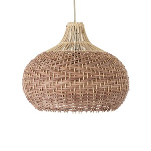 glo-01952-01952_5 GLOBOSTAR® PANAMA 01952 BOHO ΚΡΕΜΑΣΤΟ ΦΩΤΙΣΤΙΚΟ ΚΑΜΠΑΝΑ ΜΟΝΟΦΩΤΟ 1 X E27 IP20 ΚΑΦΕ & ΜΠΕΖ 