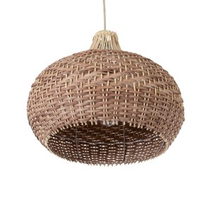glo-01952-01952_6 GLOBOSTAR® PANAMA 01952 BOHO ΚΡΕΜΑΣΤΟ ΦΩΤΙΣΤΙΚΟ ΚΑΜΠΑΝΑ ΜΟΝΟΦΩΤΟ 1 X E27 IP20 ΚΑΦΕ & ΜΠΕΖ 
