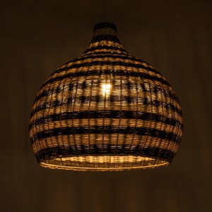 glo-01955-01955_3 GLOBOSTAR® JAMAICA 01955 BOHO ΚΡΕΜΑΣΤΟ ΦΩΤΙΣΤΙΚΟ ΚΑΜΠΑΝΑ ΜΟΝΟΦΩΤΟ 1 X E27 IP20 ΜΠΕΖ & ΧΑΚΙ