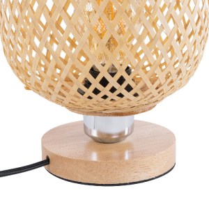 glo-01981-01981_6 GLOBOSTAR® KERRY 01981 BOHO ΕΠΙΤΡΑΠΕΖΙΟ ΦΩΤΙΣΤΙΚΟ ΠΟΡΤΑΤΙΦ ΜΕ ΝΤΟΥΙ 1 X E27 AC 220-240V IP