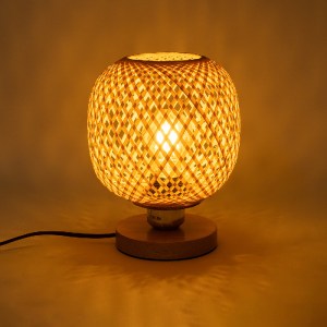 glo-01981-01981_8 GLOBOSTAR® KERRY 01981 BOHO ΕΠΙΤΡΑΠΕΖΙΟ ΦΩΤΙΣΤΙΚΟ ΠΟΡΤΑΤΙΦ ΜΕ ΝΤΟΥΙ 1 X E27 AC 220-240V IP