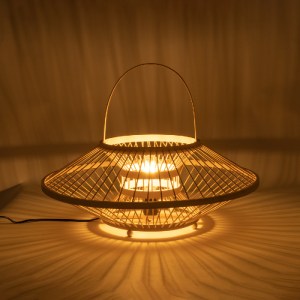 glo-02005-02005_8 GLOBOSTAR® SORENIA 02005 BOHO ΕΠΙΔΑΠΕΔΙΟ ΦΩΤΙΣΤΙΚΟ ΜΕ ΝΤΟΥΙ 1 X E27 AC 220-240V IP20 - ΜΠΕ