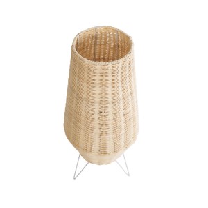 glo-02012-02012_5 GLOBOSTAR® BOLSON 02012 BOHO ΕΠΙΔΑΠΕΔΙΟ ΦΩΤΙΣΤΙΚΟ ΜΟΝΟΦΩΤΟ 1 X E27 IP20 ΜΠΕΖ ΞΥΛΟ ΜΕ ΛΕΥΚΟ