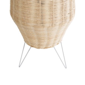 glo-02012-02012_7 GLOBOSTAR® BOLSON 02012 BOHO ΕΠΙΔΑΠΕΔΙΟ ΦΩΤΙΣΤΙΚΟ ΜΟΝΟΦΩΤΟ 1 X E27 IP20 ΜΠΕΖ ΞΥΛΟ ΜΕ ΛΕΥΚΟ