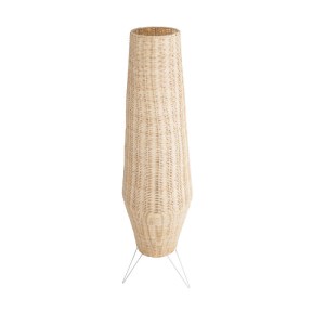 glo-02013-02013_2 GLOBOSTAR® BOLSON 02013 BOHO ΕΠΙΔΑΠΕΔΙΟ ΦΩΤΙΣΤΙΚΟ ΜΟΝΟΦΩΤΟ 1 X E27 IP20 ΜΠΕΖ ΞΥΛΟ ΜΕ ΛΕΥΚΟ