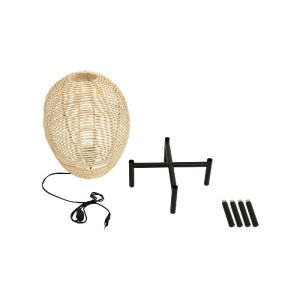 glo-02014-02014_7 GLOBOSTAR® NERINA 02014 BOHO ΕΠΙΤΡΑΠΕΖΙΟ ΦΩΤΙΣΤΙΚΟ ΠΟΡΤΑΤΙΦ ΜΟΝΟΦΩΤΟ 1 X E27 AC220-240V IP