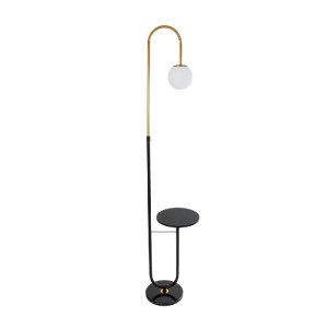 glo-02024-02024_4 GLOBOSTAR® CORDELIA 02024 ΜΟΝΤΕΡΝΟ ΕΠΙΔΑΠΕΔΙΟ ΦΩΤΙΣΤΙΚΟ ΜΟΝΟΦΩΤΟ 1 X E27 IP20 ΜΑΥΡΟ & ΧΡΥΣ