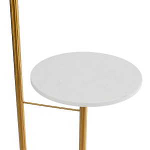 glo-02025-02025_6 GLOBOSTAR® CORDELIA 02025 ΜΟΝΤΕΡΝΟ ΕΠΙΔΑΠΕΔΙΟ ΦΩΤΙΣΤΙΚΟ ΜΟΝΟΦΩΤΟ 1 X E27 IP20 ΧΡΥΣΟ ΑΛΟΥΜΙ