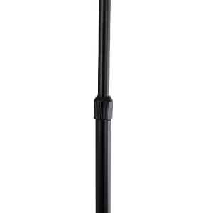 glo-02026-02026_7 GLOBOSTAR® CORDELIA 02026 ΜΟΝΤΕΡΝΟ ΕΠΙΔΑΠΕΔΙΟ ΦΩΤΙΣΤΙΚΟ ΜΟΝΟΦΩΤΟ 1 X E27 IP20  - ΜΑΥΡΟ ΑΛΟ