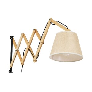glo-02028-02028_2 GLOBOSTAR® TALISHA 02028 ΜΟΝΤΕΡΝΟ ΕΠΙΤΟΙΧΙΟ ΦΩΤΙΣΤΙΚΟ ΑΠΛΙΚΑ ΜΟΝΟΦΩΤΟ 1 X E27 IP20 ΜΠΕΖ ΞΥ
