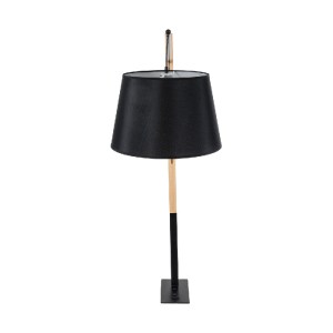 glo-02029-02029_6 GLOBOSTAR® KELSIE 02029 ΜΟΝΤΕΡΝΟ ΕΠΙΔΑΠΕΔΙΟ ΦΩΤΙΣΤΙΚΟ ΜΟΝΟΦΩΤΟ 1 X E27 IP20 ΜΑΥΡΟ ΜΕΤΑΛΛΟ,