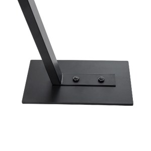 glo-02029-02029_9 GLOBOSTAR® KELSIE 02029 ΜΟΝΤΕΡΝΟ ΕΠΙΔΑΠΕΔΙΟ ΦΩΤΙΣΤΙΚΟ ΜΟΝΟΦΩΤΟ 1 X E27 IP20 ΜΑΥΡΟ ΜΕΤΑΛΛΟ,