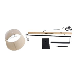 glo-02030-02030_11 GLOBOSTAR® KELSIE 02030 ΜΟΝΤΕΡΝΟ ΕΠΙΔΑΠΕΔΙΟ ΦΩΤΙΣΤΙΚΟ ΜΟΝΟΦΩΤΟ 1 X E27 IP20 ΜΑΥΡΟ ΜΕΤΑΛΛΟ,