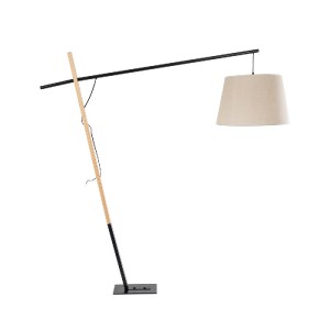 glo-02030-02030_4 GLOBOSTAR® KELSIE 02030 ΜΟΝΤΕΡΝΟ ΕΠΙΔΑΠΕΔΙΟ ΦΩΤΙΣΤΙΚΟ ΜΟΝΟΦΩΤΟ 1 X E27 IP20 ΜΑΥΡΟ ΜΕΤΑΛΛΟ,
