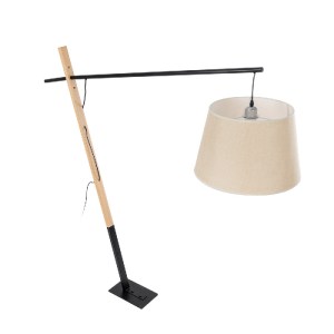 glo-02030-02030_5 GLOBOSTAR® KELSIE 02030 ΜΟΝΤΕΡΝΟ ΕΠΙΔΑΠΕΔΙΟ ΦΩΤΙΣΤΙΚΟ ΜΟΝΟΦΩΤΟ 1 X E27 IP20 ΜΑΥΡΟ ΜΕΤΑΛΛΟ,
