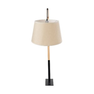 glo-02030-02030_6 GLOBOSTAR® KELSIE 02030 ΜΟΝΤΕΡΝΟ ΕΠΙΔΑΠΕΔΙΟ ΦΩΤΙΣΤΙΚΟ ΜΟΝΟΦΩΤΟ 1 X E27 IP20 ΜΑΥΡΟ ΜΕΤΑΛΛΟ,