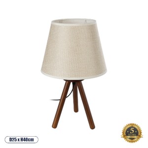 glo-02031-02031_0 GLOBOSTAR® BIOKO 02031 ΜΟΝΤΕΡΝΟ ΕΠΙΤΡΑΠΕΖΙΟ ΦΩΤΙΣΤΙΚΟ ΜΟΝΟΦΩΤΟ 1 X E27 AC220-240V IP20 - Φ
