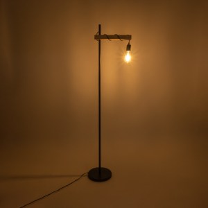glo-02033-02033_3 GLOBOSTAR® MINDELO 02033 ΜΟΝΤΕΡΝΟ ΕΠΙΔΑΠΕΔΙΟ ΦΩΤΙΣΤΙΚΟ ΜΟΝΟΦΩΤΟ 1 X E27 IP20 ΜΑΥΡΟ ΜΕΤΑΛΛΟ