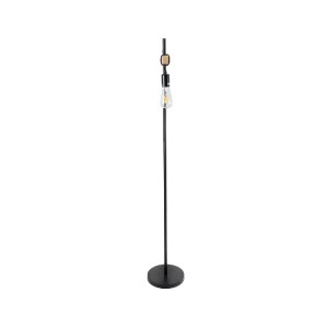 glo-02033-02033_4 GLOBOSTAR® MINDELO 02033 ΜΟΝΤΕΡΝΟ ΕΠΙΔΑΠΕΔΙΟ ΦΩΤΙΣΤΙΚΟ ΜΟΝΟΦΩΤΟ 1 X E27 IP20 ΜΑΥΡΟ ΜΕΤΑΛΛΟ