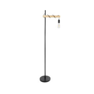 glo-02033-02033_6 GLOBOSTAR® MINDELO 02033 ΜΟΝΤΕΡΝΟ ΕΠΙΔΑΠΕΔΙΟ ΦΩΤΙΣΤΙΚΟ ΜΟΝΟΦΩΤΟ 1 X E27 IP20 ΜΑΥΡΟ ΜΕΤΑΛΛΟ