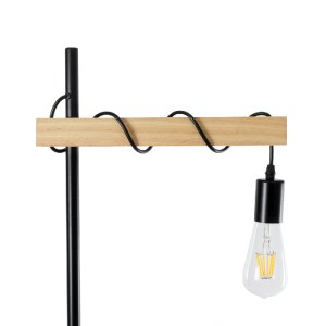 glo-02033-02033_7 GLOBOSTAR® MINDELO 02033 ΜΟΝΤΕΡΝΟ ΕΠΙΔΑΠΕΔΙΟ ΦΩΤΙΣΤΙΚΟ ΜΟΝΟΦΩΤΟ 1 X E27 IP20 ΜΑΥΡΟ ΜΕΤΑΛΛΟ