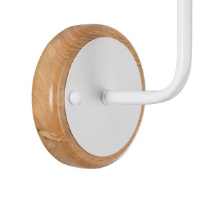 glo-02044-02044_7 GLOBOSTAR® MANU 02044 ΜΟΝΤΕΡΝΟ ΕΠΙΤΟΙΧΙΟ ΦΩΤΙΣΤΙΚΟ ΑΠΛΙΚΑ ΜΟΝΟΦΩΤΟ 1 X E27 IP20 ΛΕΥΚΟ ΜΕΤΑ