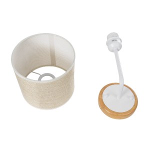 glo-02044-02044_8 GLOBOSTAR® MANU 02044 ΜΟΝΤΕΡΝΟ ΕΠΙΤΟΙΧΙΟ ΦΩΤΙΣΤΙΚΟ ΑΠΛΙΚΑ ΜΟΝΟΦΩΤΟ 1 X E27 IP20 ΛΕΥΚΟ ΜΕΤΑ