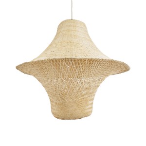 glo-02047-02047_02 GLOBOSTAR® JUNIPER 02047 BOHO ΚΡΕΜΑΣΤΟ ΦΩΤΙΣΤΙΚΟ ΚΑΜΠΑΝΑ ΜΟΝΟΦΩΤΟ 1 X E27 IP20 ΜΠΕΖ ΞΥΛΟ -