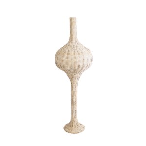 glo-02050-02050_4 GLOBOSTAR® ALADDIN 02050 BOHO ΕΠΙΔΑΠΕΔΙΟ ΦΩΤΙΣΤΙΚΟ ΜΟΝΟΦΩΤΟ 1 X E27 IP20 ΜΠΕΖ ΞΥΛΟ - Μ40 X
