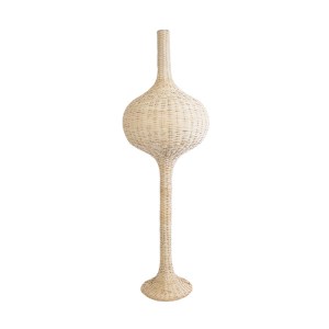 glo-02051-02051_2 GLOBOSTAR® ALADDIN 02051 BOHO ΕΠΙΔΑΠΕΔΙΟ ΦΩΤΙΣΤΙΚΟ ΜΟΝΟΦΩΤΟ 1 X E27 IP20 ΜΠΕΖ ΞΥΛΟ - Μ50 X