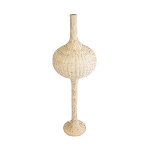 glo-02051-02051_5 GLOBOSTAR® ALADDIN 02051 BOHO ΕΠΙΔΑΠΕΔΙΟ ΦΩΤΙΣΤΙΚΟ ΜΟΝΟΦΩΤΟ 1 X E27 IP20 ΜΠΕΖ ΞΥΛΟ - Μ50 X