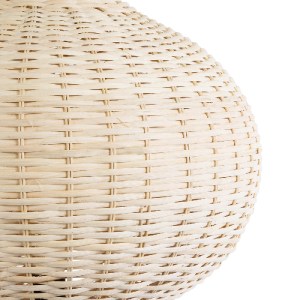 glo-02051-02051_6 GLOBOSTAR® ALADDIN 02051 BOHO ΕΠΙΔΑΠΕΔΙΟ ΦΩΤΙΣΤΙΚΟ ΜΟΝΟΦΩΤΟ 1 X E27 IP20 ΜΠΕΖ ΞΥΛΟ - Μ50 X