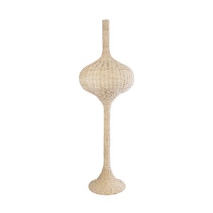 glo-02052-02052_2 GLOBOSTAR® ALADDIN 02052 BOHO ΕΠΙΔΑΠΕΔΙΟ ΦΩΤΙΣΤΙΚΟ ΜΟΝΟΦΩΤΟ 1 X E27 IP20 ΜΠΕΖ ΞΥΛΟ - Μ60 X