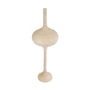 glo-02052-02052_5 GLOBOSTAR® ALADDIN 02052 BOHO ΕΠΙΔΑΠΕΔΙΟ ΦΩΤΙΣΤΙΚΟ ΜΟΝΟΦΩΤΟ 1 X E27 IP20 ΜΠΕΖ ΞΥΛΟ - Μ60 X